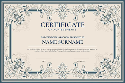 Certificate Image